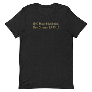 Vintage Superdome Address T-Shirt New Orleans Football