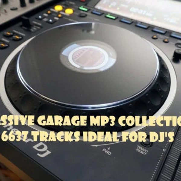 USB UK Garage et 2 Step Tracks Format MP3 320 kbit/s avec plus de 6 500 morceaux classiques Idéal pour les DJ