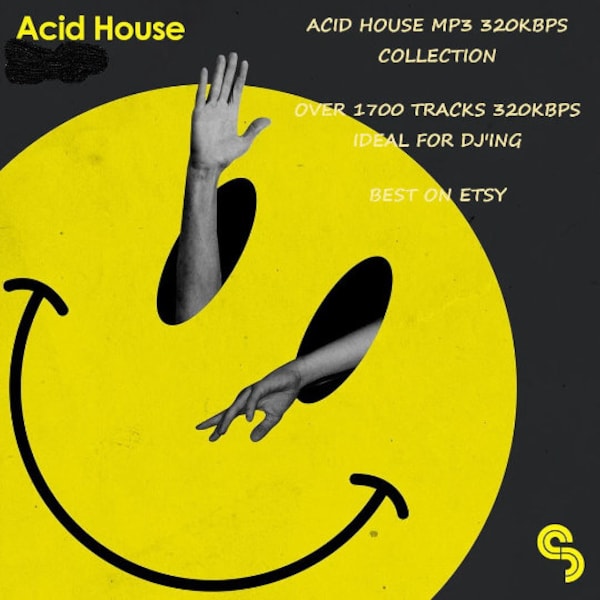 Version USB ACID HOUSE Collection MP3 320KBPS Dj Friendly, retour à l'époque de 88