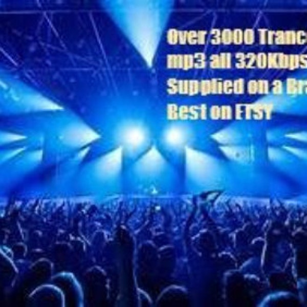 Musique USB Trance Classics MP3 320 Kbit/s Adaptée aux DJ Plus de 3000 morceaux de qualité