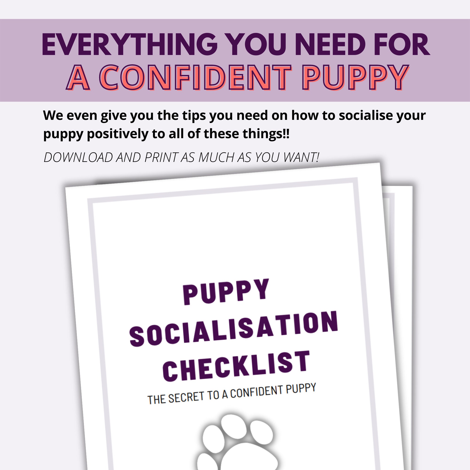 Puppy Socialisation Checklist for New Puppies, Puppy Socialisation Guide, Puppy Socialization ...