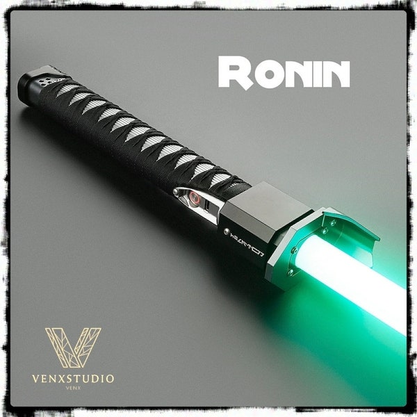 Ronin Lightsaber RGB, Xenopixel V3 Blade Lightsaber with Proffie 2.2 Heavy Dueling Smooth Swing,Cosplay