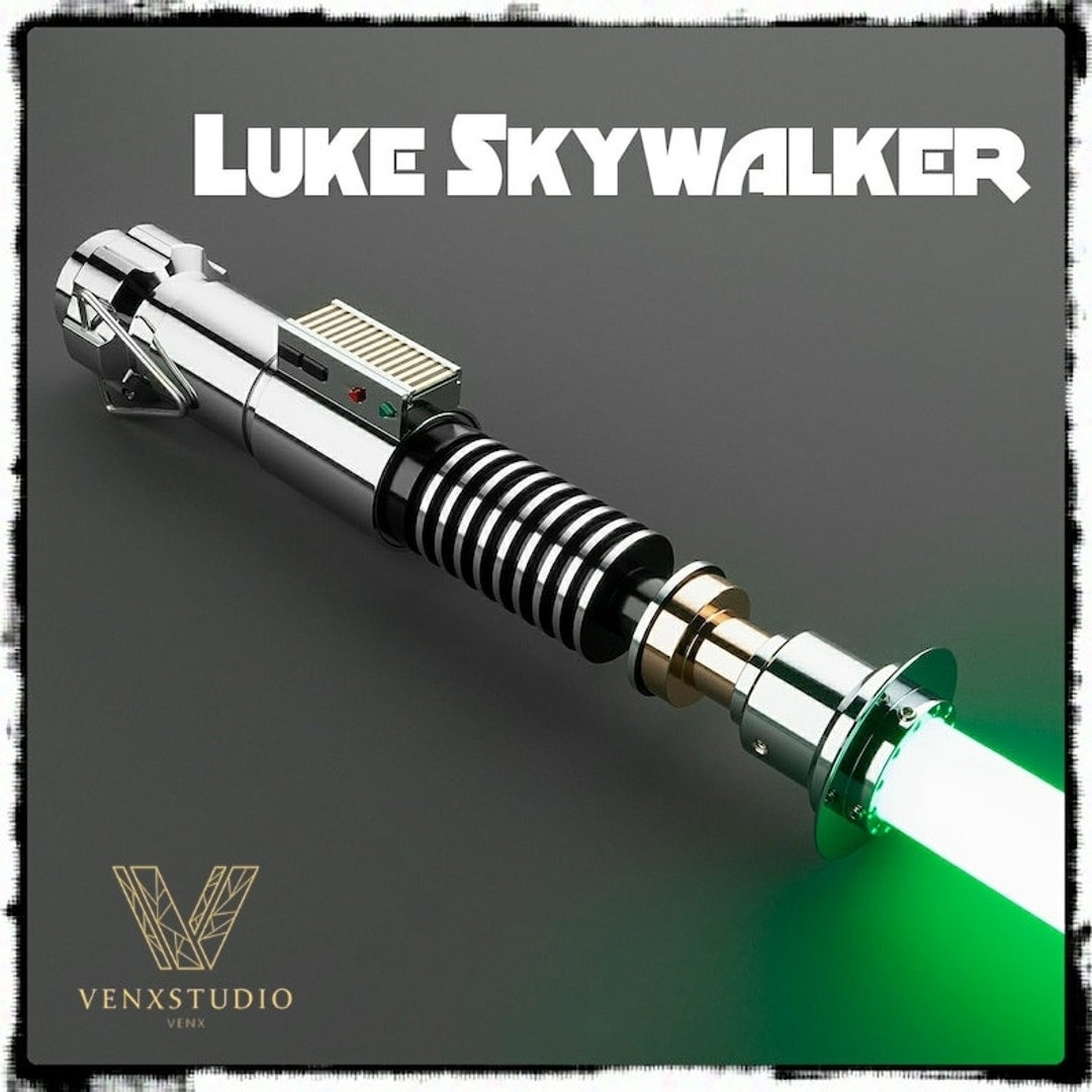 NNYCC Lichtzwaard Neopixel Custom Sound met TF-kaart Star Wars RGB Light Sabre Toy Gift voor Kid Adult met 17 kleuren en 17 sets van geluidseffecten, zwart,Long