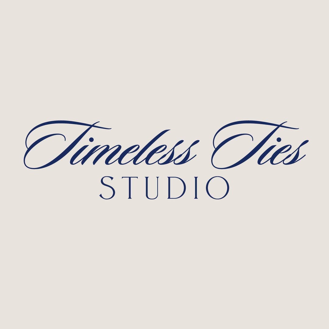 Timeless Ties Custom Design - Etsy