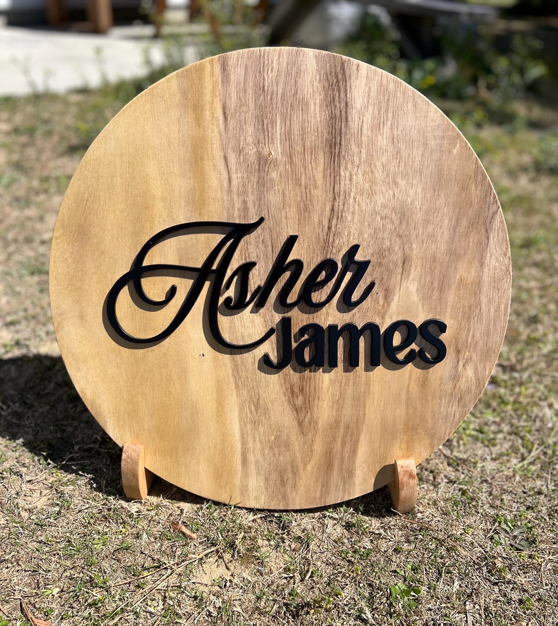 Wooden Name Sign | Baby Name Sign | Nursery Name sign