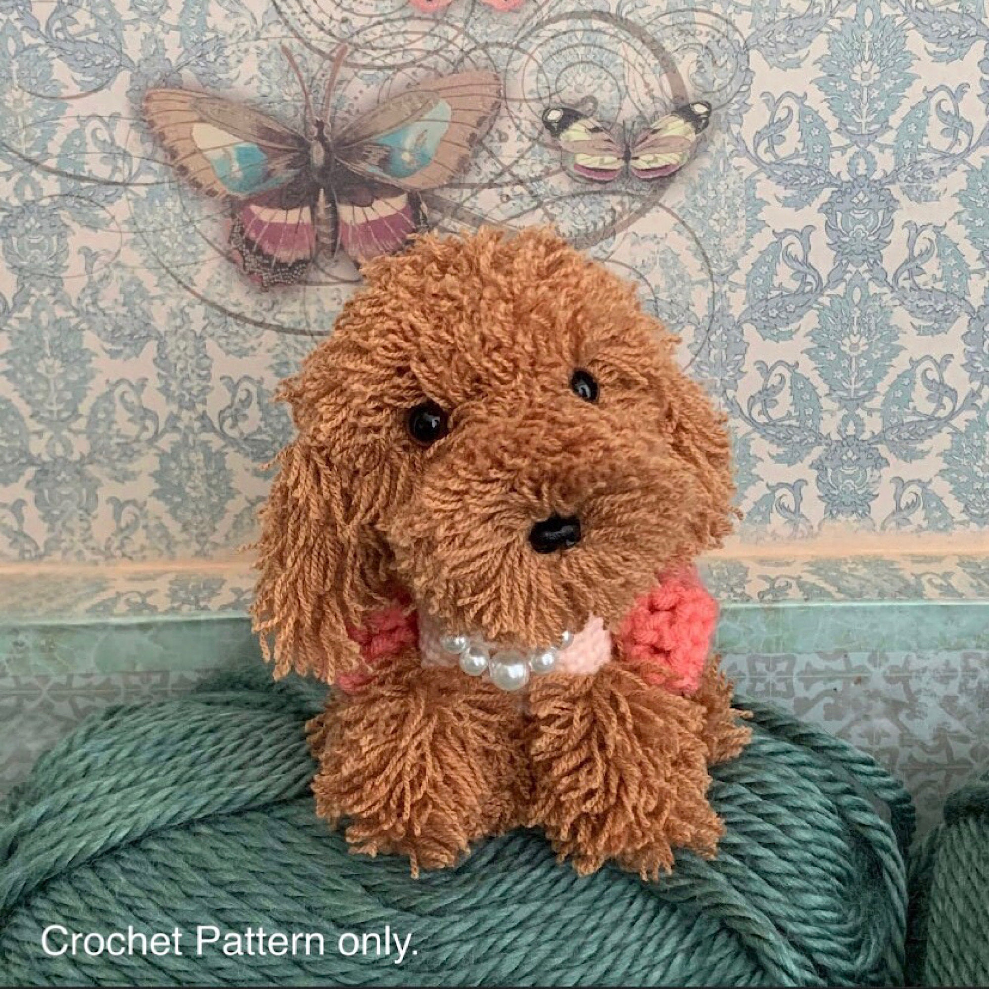 30 Poodle Crochet Patterns to Stitch Adorable Dogs, Toys, and Textured Amigurumi 23 Ballerina Miniature Poodle Crochet Pattern