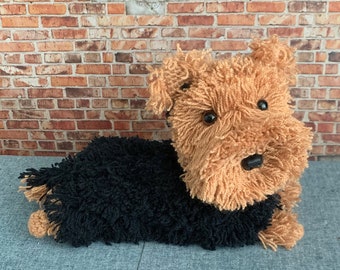 Yorkshire Terrier Amigurumi Crochet Pattern, Yorkie dog crochet, PDF File Format (English)