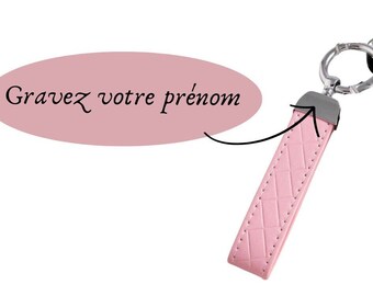 Porte-clés cuir personnalisé, porte clés cuir épais de haute qualité, porte clef idée cadeaux personnalisés, cadeaux Saint Valentin