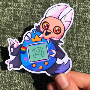 Naklejka Tamagotchi z Domem Sowy Króla