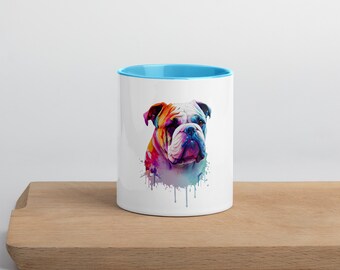 Bulldog Mug - Bulldog Mom Mug, Bulldog Mom Gift, Bulldog Mug, Bulldog Gift, Dog Mug, Bulldog Coffee Mug, Cute Bulldog Gift, Dog Lover