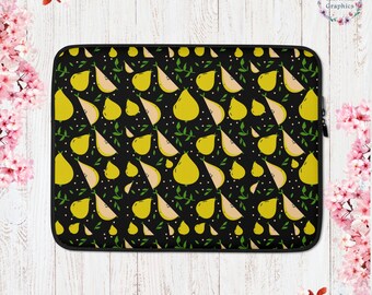 Pears Cottage Core Laptop Sleeve Garden Aesthetic Garden Laptop Sleeve Aesthetic Cottagecore