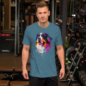 Berner Sennenhund Unisex T-Shirt - Berner Sennenhund Mama T-Shirt, Berner Sennenhund Liebhaber Shirt, Berner Sennenhund T-Shirt