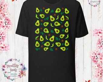 Avocado Cottage Core Tee Avocado Clothes Avocado Shirt Botanical Aesthetic Cottagecore Clothes Garden Aesthetic Academia Shirt