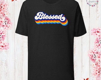 Blessed Unisex Shirt God Lover Shirt Church Shirt Christian Jesus Lover Shirt Christian Apparel Jesus Apparel