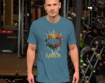 Savior Unisex T-Shirt - Christian Easter Shirt, Women's Easter Tee, Men’s Easter, Easter Holiday Shirt, Cute Easter Shirt, Mom, Grandma