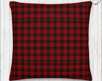 Premium Decorative Pillows Plaid Tartan Cottage Core Décor Farmhouse Chic Grandmillennial Boho Cottagecore Aesthetic Scottish Tartan