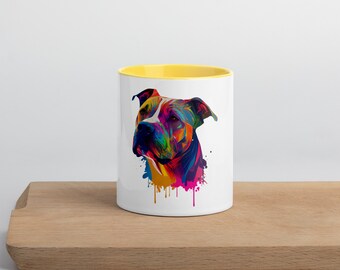 Pitbull Mug - Pitbull Mom Mug, Pitbull Mom Gift, Pitbull Mug, Pitbull Gift, Dog Mug, Pitbull Coffee Mug, Cute Pitbull Gift, Dog Lover