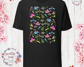Garden Elements Cottage Core Pretty Tee Garden Clothes Garden Elements Shirt Garden Aesthetic Clothing Cottagecore Clothes Botanical Garden