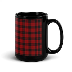 Plaid Tartan Cottage Core 11 oz or 15 oz Mug Cottage Core Décor Farmhouse Chic Grandmillennial Boho Cottagecore Aesthetic Scottish Tartan