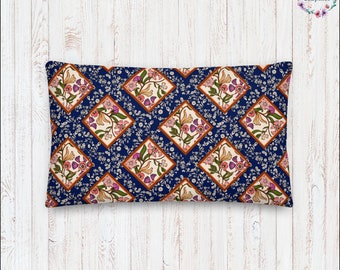Vintage Asian Floral Cottage Core Premium Pillow Garden Aesthetic Premium Pillow Botanical Floral Print Premium Pillow Flowers Cottagecore
