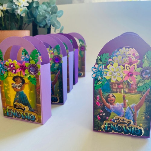 Encanto Favor Boxes Encanto Party Decorations Encanto Etsy Canada