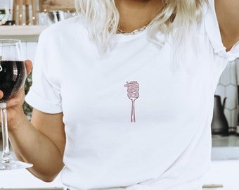 Pasta Shirt Tomato Girl Old Money Aesthetic Pasta Tshirt Chef Shirt La Dolce Vita Downtown Girl Y2K Clothes Portofino Spaghetti Pasta Lover
