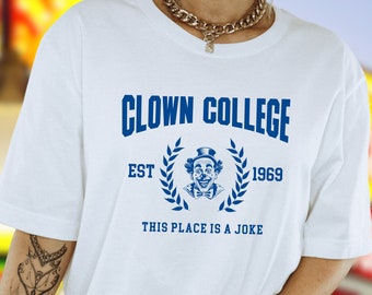 Clown College-tröja Weirdcore Kidcore-kläder Clowncore-kläder Emo-tröja Unhinged-tröjor Cirkus Pastellgoth Alt-kläder Gotiska kläder