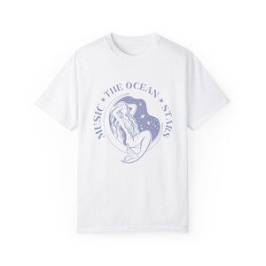 Mermaidcore Shirt | Ocean Inspired Style | Mermaid Dreamcore | Women's Tee | Teenage Girl Gifts | Gift for Best Friend | Gift for Sister White