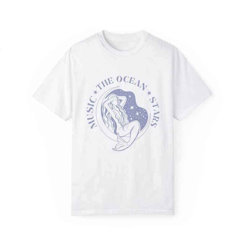 Mermaidcore Shirt | Ocean Inspired Style | Mermaid Dreamcore | Women's Tee | Teenage Girl Gifts | Gift for Best Friend | Gift for Sister White