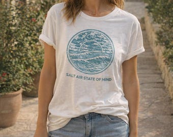 Sunset Beach Shirt Sunset Beach Shirt Coastal Shirt Ocean Lover Tee Beach Vibes Shirt Vintage Beach Tee Coastal Grandma Tee Salty Shirt