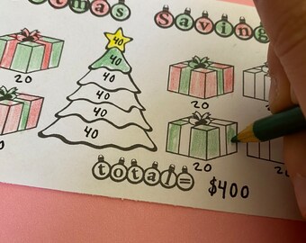 Planilha de Acompanhamento do Desafio de Economias de Natal: Orçamento A6
