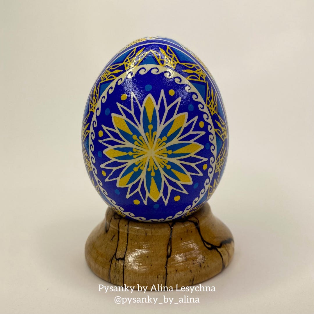 Pysanky Eggs. Ukrainian Pysanka Easter Eggs. Hand Painted Chicken Egg ...