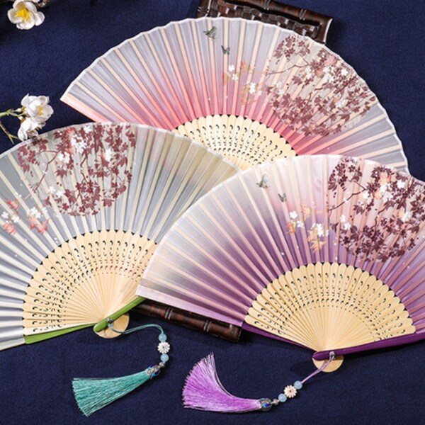 Japanese Hand Fan Etsy