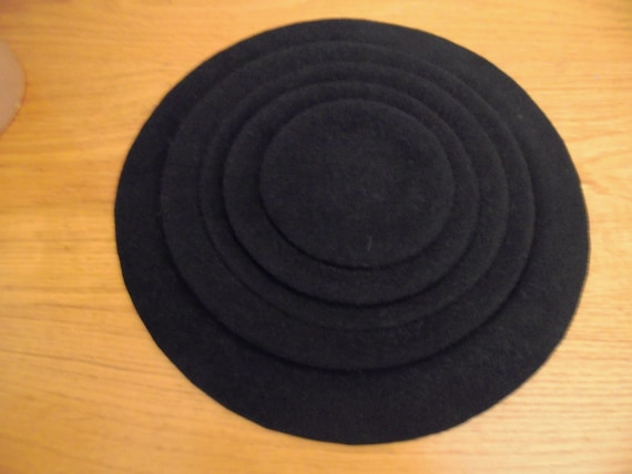 very special black felt hat from the 20s, 30s, 40… - image 7