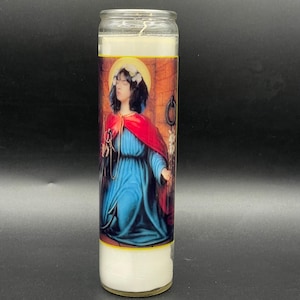 Patti Smith Punk Rock Prayer Candle Funny