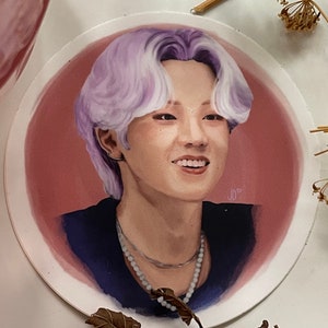 Xdinary Heroes Jungsu watercolor sticker
