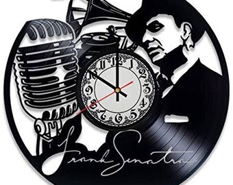 Details about   LED Vinyl Clock Frank Sinatra LED Wall Art Decor Clock Original Gift 5366 