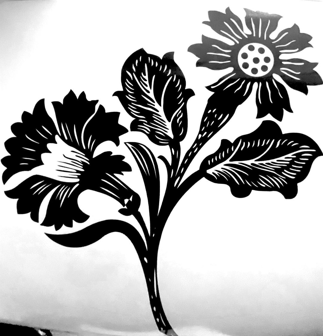 Poppy Wallpaper Decal Etsy