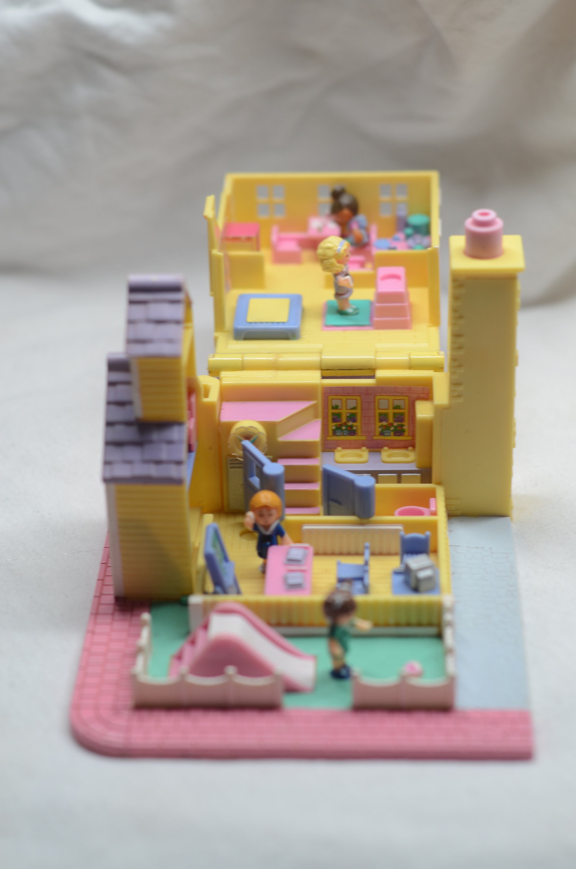 Polly Pocket - L'école Lumineuse (Light-Up Schoolhouse) De 1993 - Vintage Bluebird