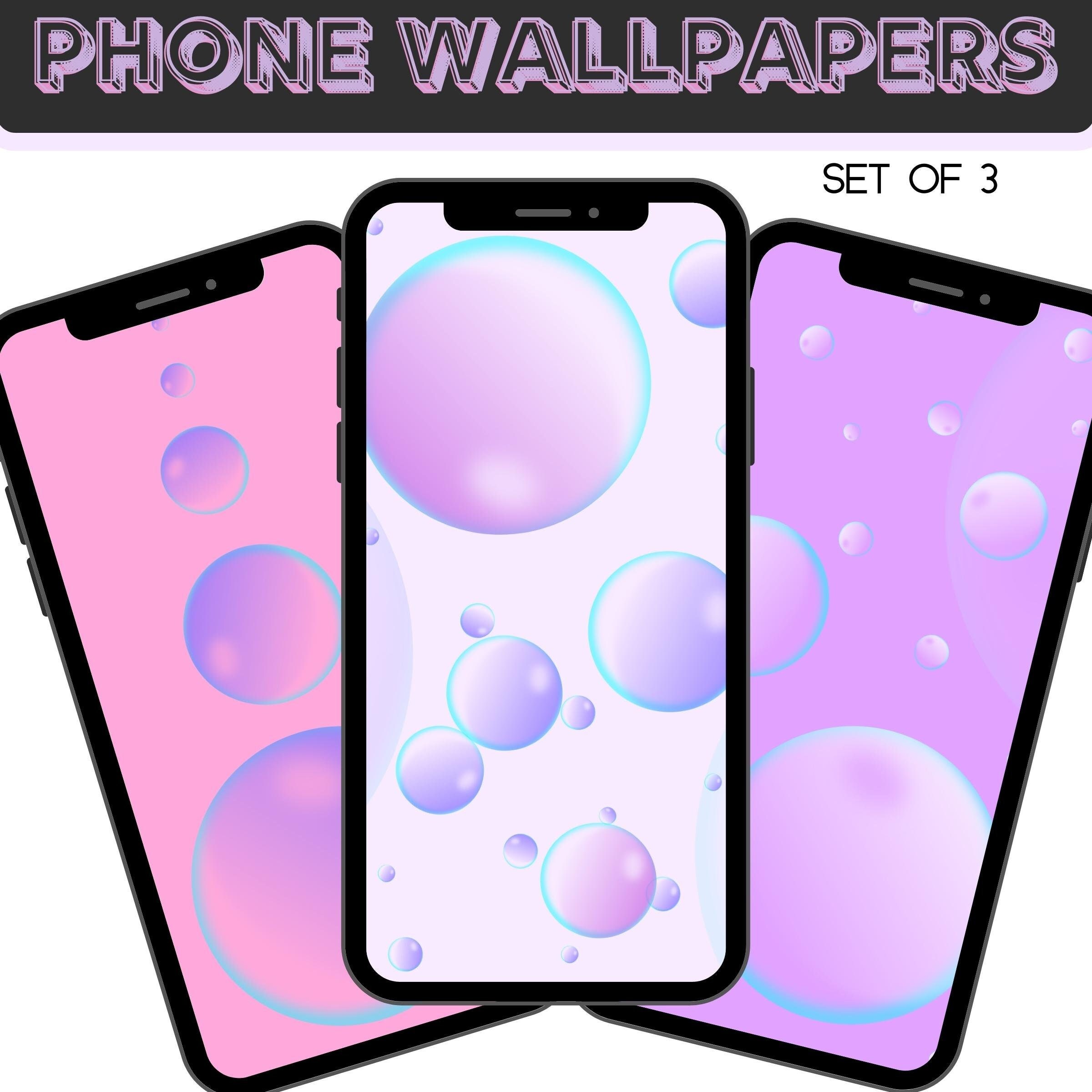 Bubble Phone Wallpaper Wallpapers Aesthetic Fullscreen - Etsy Denmark Bubble Phone Wallpaper Wallpapers Aesthetic Fullscreen - Etsy Denmark