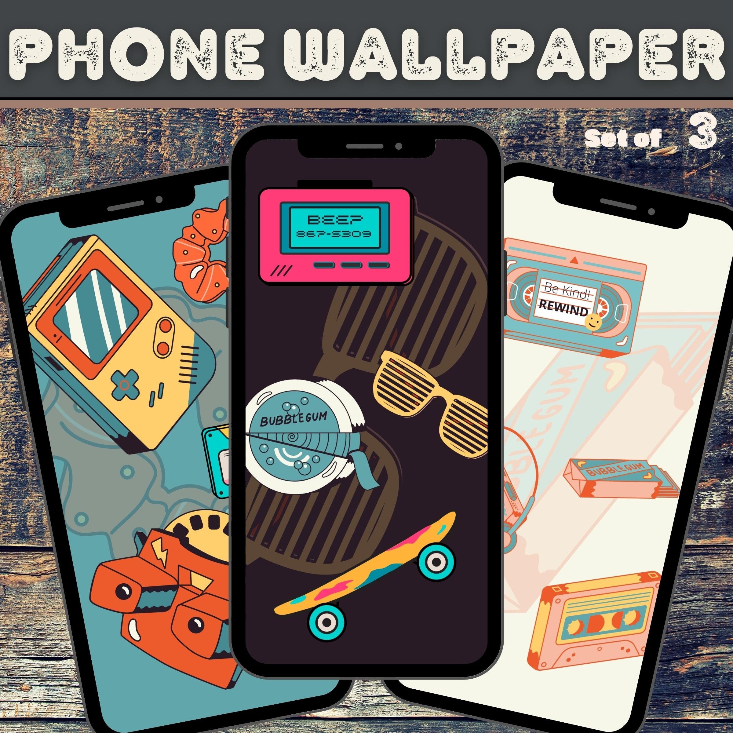 90's Nostalgia Phone Wallpapers Fullscreen Wallpaper - Etsy Australia 90's Nostalgia Phone Wallpapers Fullscreen Wallpaper - Etsy Australia