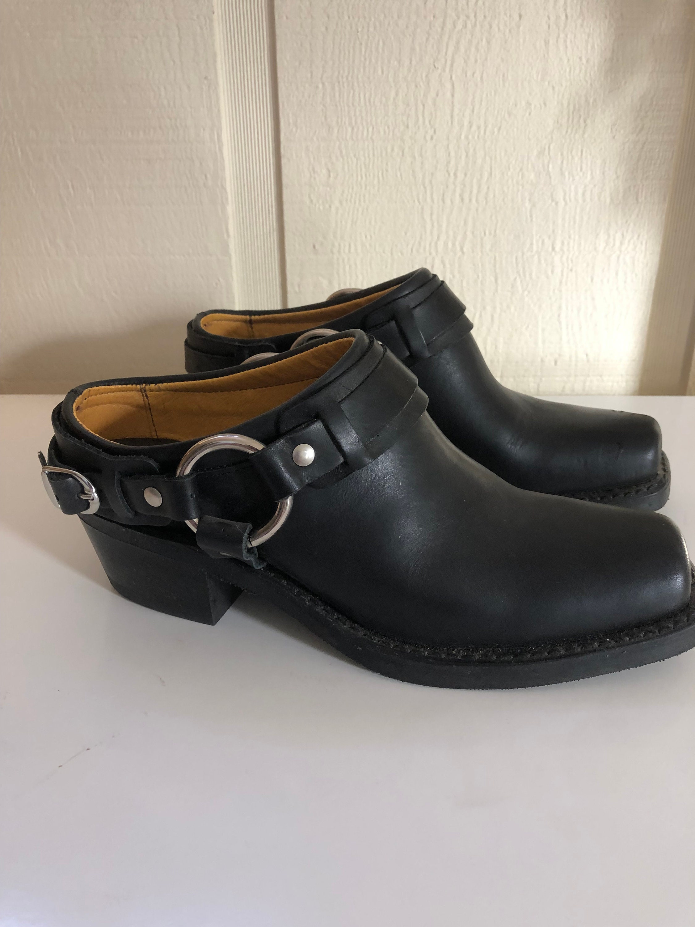 Frye harness mules Clearance