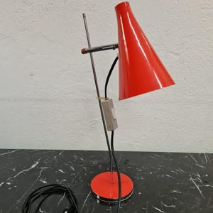 Czech Republic Lidokov L117 Table Lamp by Josef Hurka, 1960s