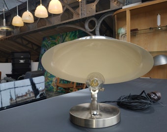 Art Deco Oyster Table Lamp, 1930s