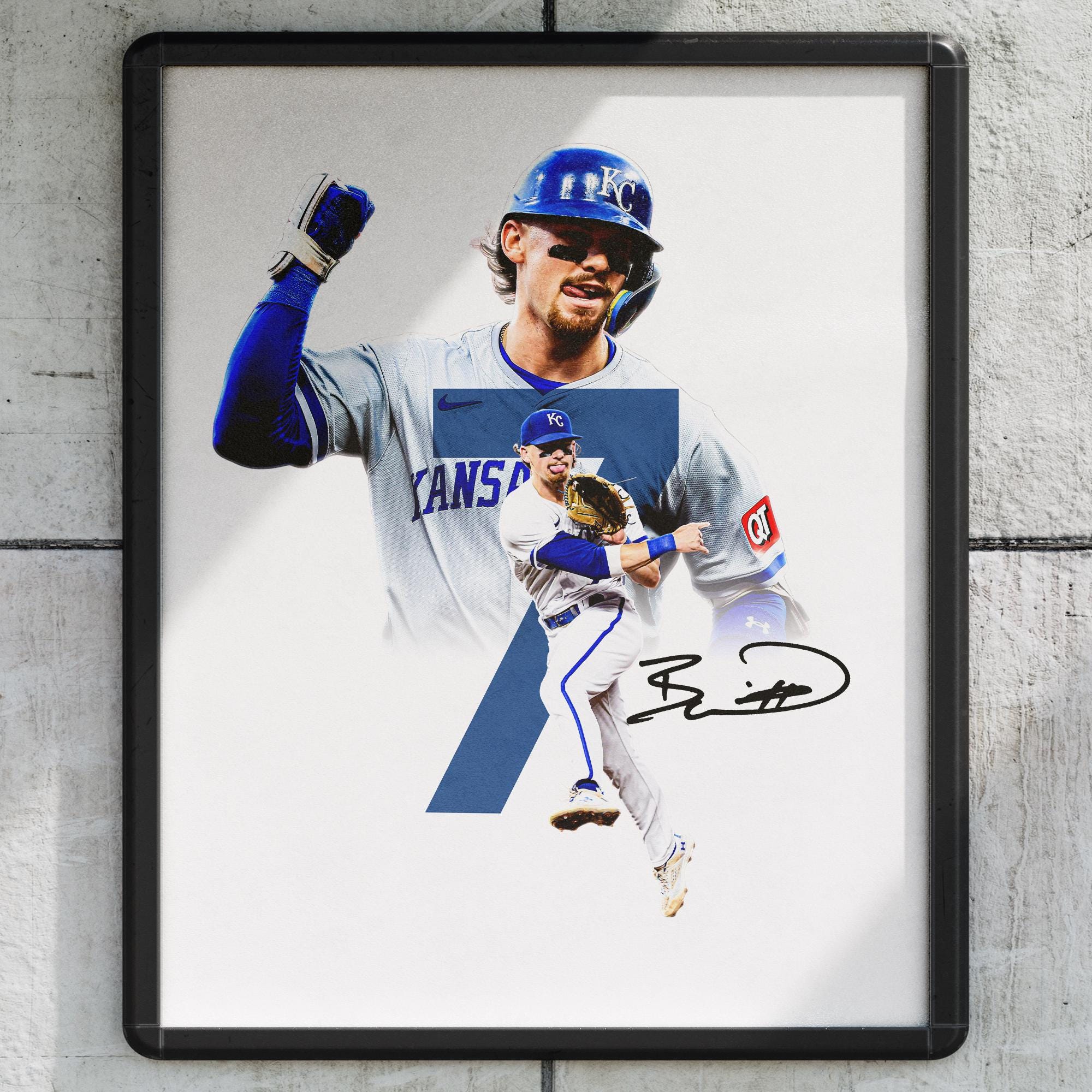 Bobby witt jr poster - Etsy 日本
