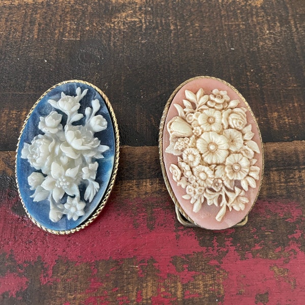 Vintage Inoclay Victorian Cameo Style Floral Belt Buckle sold separately |  Inoclay Studios from San Fernando, CA