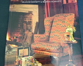 Needlepoint Book | British Country House Needlepoint, Frances Kennett & Belinda Scarlett Patterns and Instructions