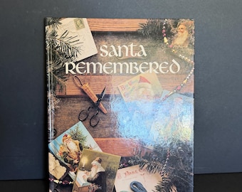 Santa Remembered, Victorian Cross Stitch Pattern Book by Leisure Arts