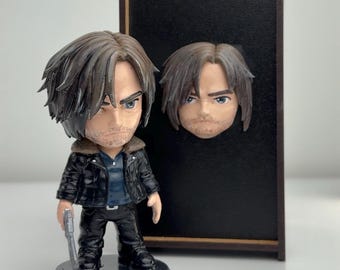 Leon Scott Kennedy Figure Inspired from Resident Evil Requiem Game