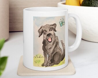 Black Lab Coffee Mug